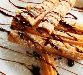 Vegan Spanish Churros Dusted in Sugar